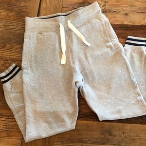 🍁 SALE LEVEL EIGHT Jogger in Gray with Striped Leg Cuffs